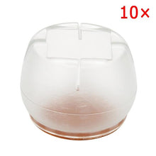 Load image into Gallery viewer, Square Round Chair Leg Caps Feet Pads Furniture
