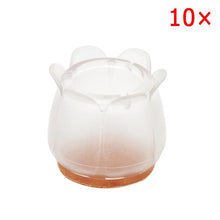 Load image into Gallery viewer, Square Round Chair Leg Caps Feet Pads Furniture
