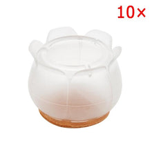 Load image into Gallery viewer, Square Round Chair Leg Caps Feet Pads Furniture
