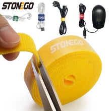 Load image into Gallery viewer, STONEGO USB Cable Winder Cable Organizer Ties Mouse Wire Earphone Holder
