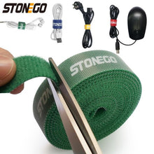 Load image into Gallery viewer, STONEGO USB Cable Winder Cable Organizer Ties Mouse Wire Earphone Holder

