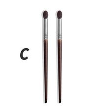 Load image into Gallery viewer, OVW Cosmetic 2/6 pcs Goat Hair Makeup Eye Shadow Brush Set Tool Ultra Soft Make Up Tapered Blender Diffuse Kit Cut Crease Brush
