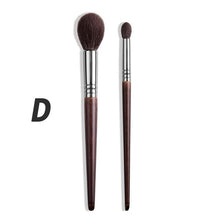 Load image into Gallery viewer, OVW Cosmetic 2/6 pcs Goat Hair Makeup Eye Shadow Brush Set Tool Ultra Soft Make Up Tapered Blender Diffuse Kit Cut Crease Brush
